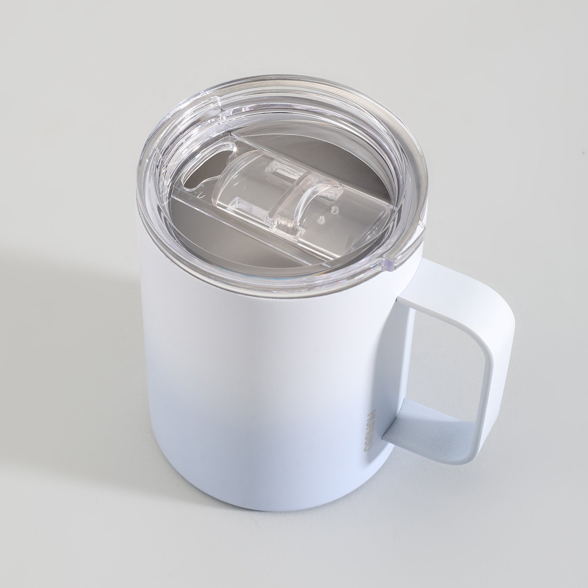 Cherry Blossom Insulated Coffee Cup- Blue
