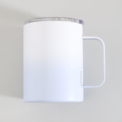 Cherry Blossom Insulated Coffee Cup- Blue