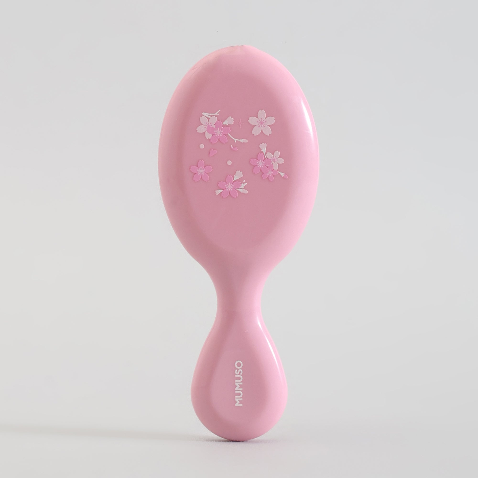 Mumuso  Cherry Blossom Print Pink Hair Brush- 2 sizes