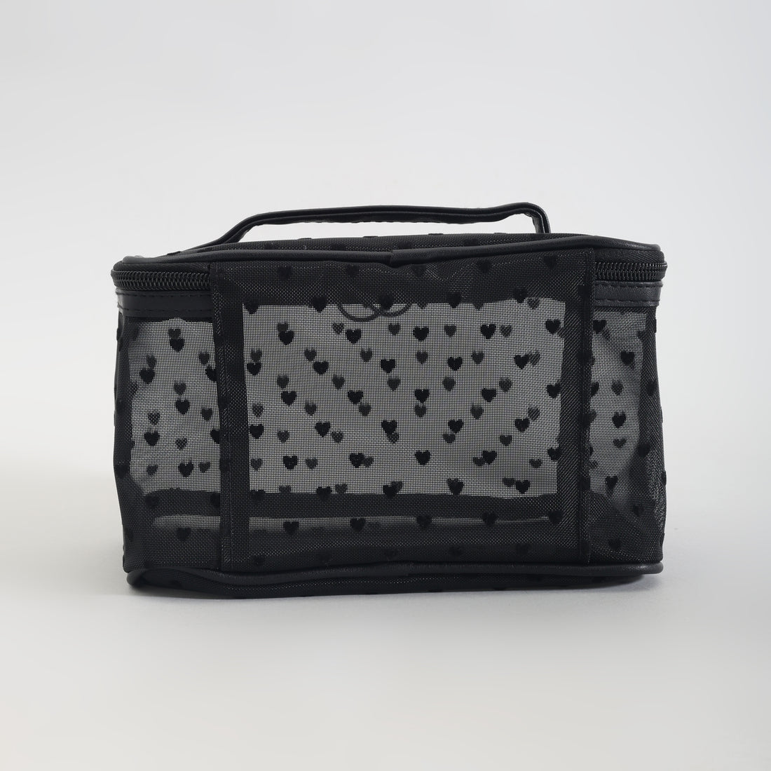 Mumuso Heart Design Cosmetic Bag