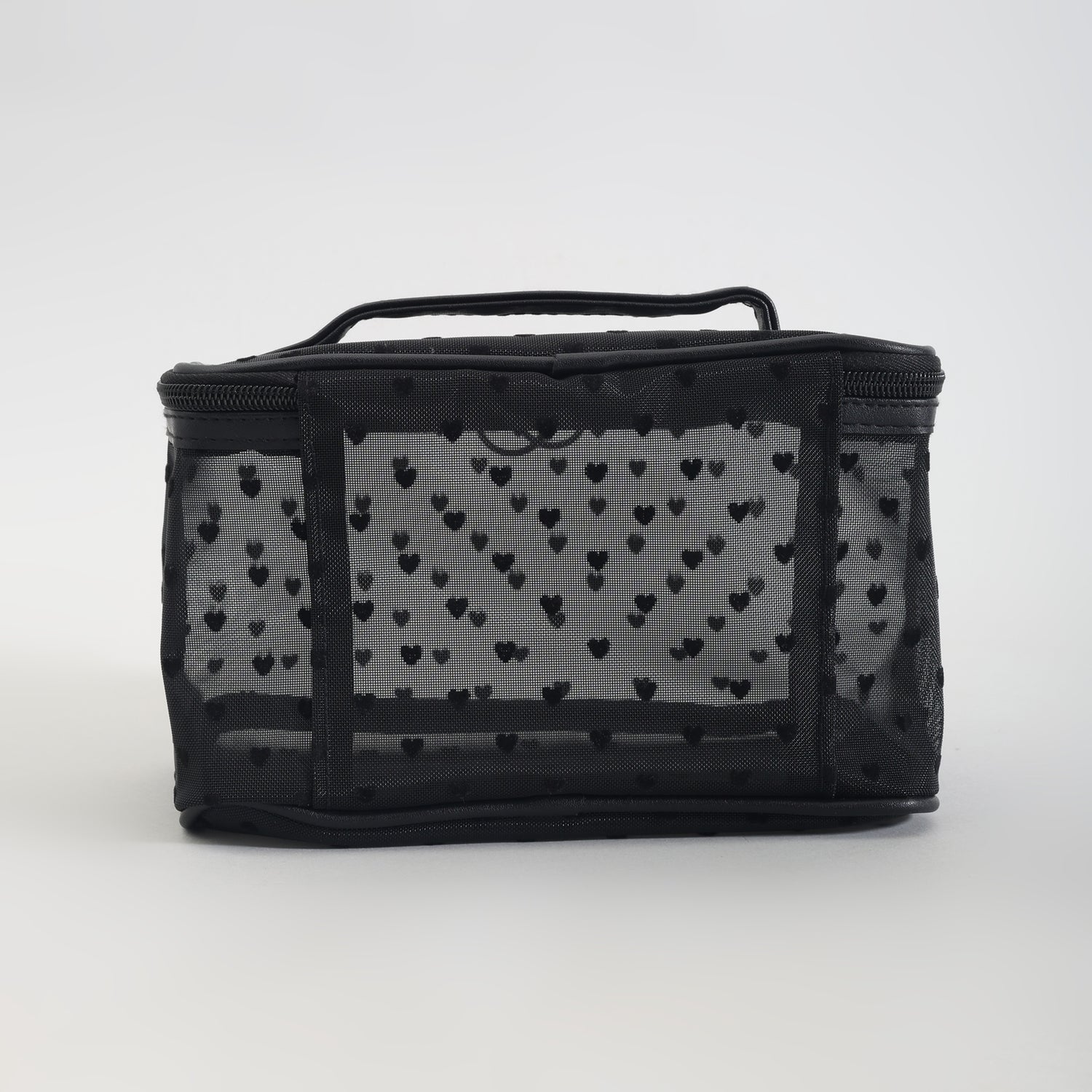 Mumuso Heart Design Cosmetic Bag