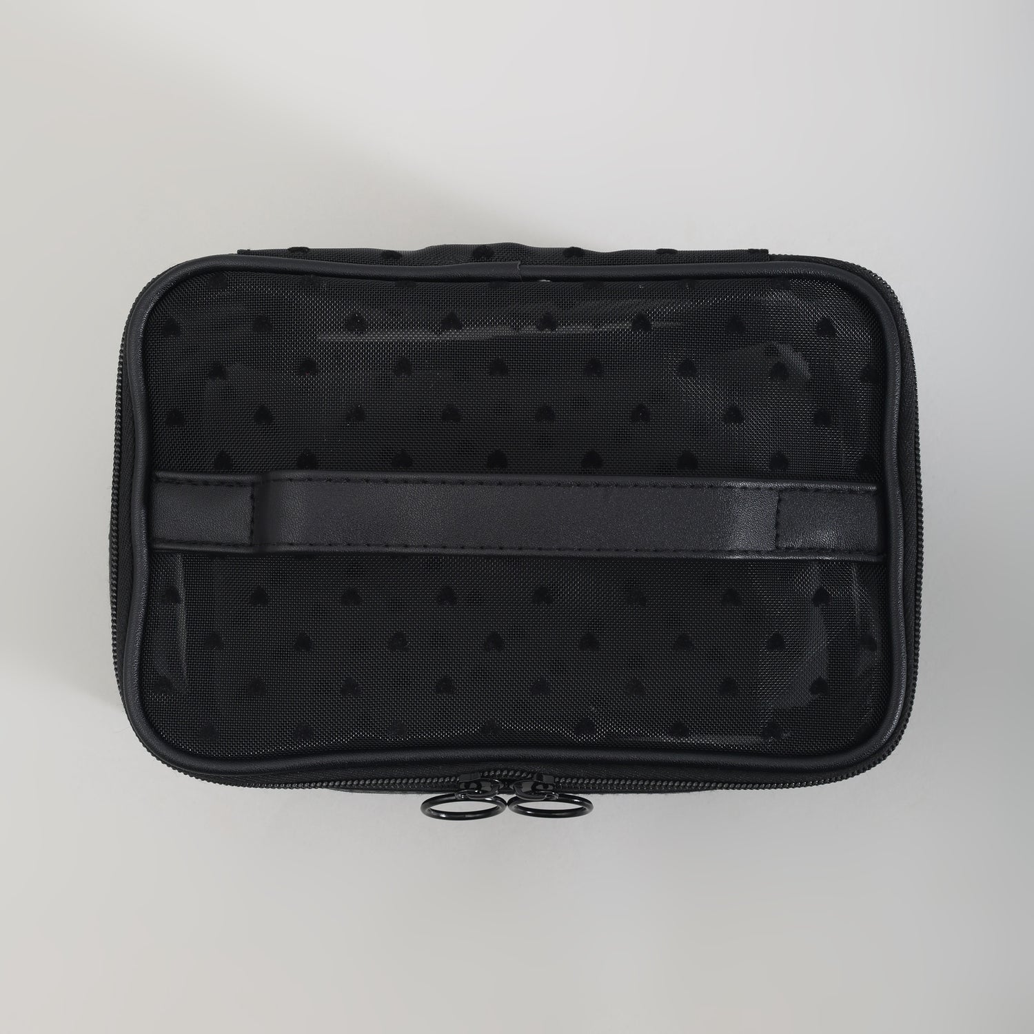 Mumuso Heart Design Cosmetic Bag