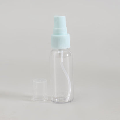 Eco Friendly Mini Travel Bottle &amp; Jar Set - 7 Pcs / Pastel Blue