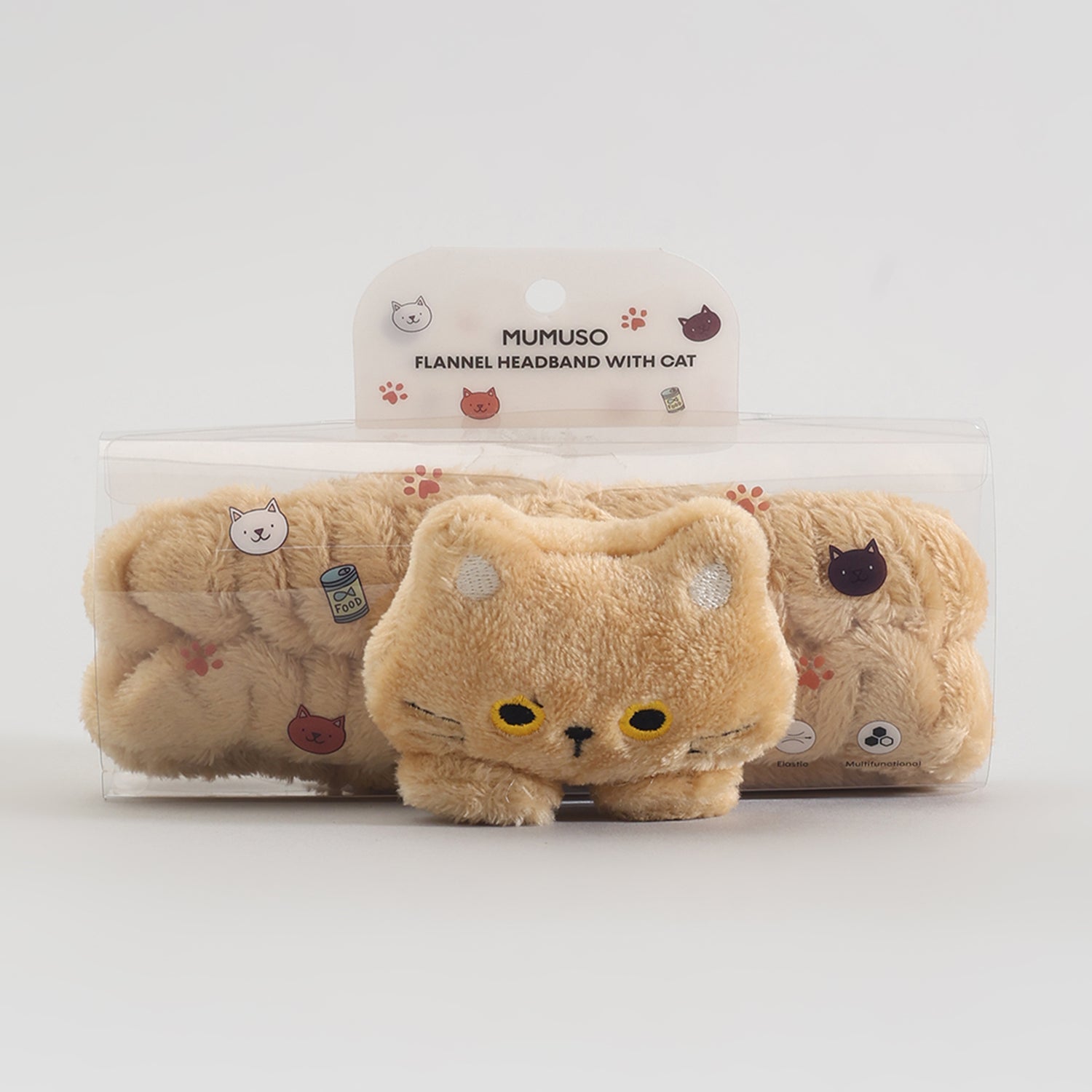 Mumuso Ultra Cute Light Tan Cat Headband