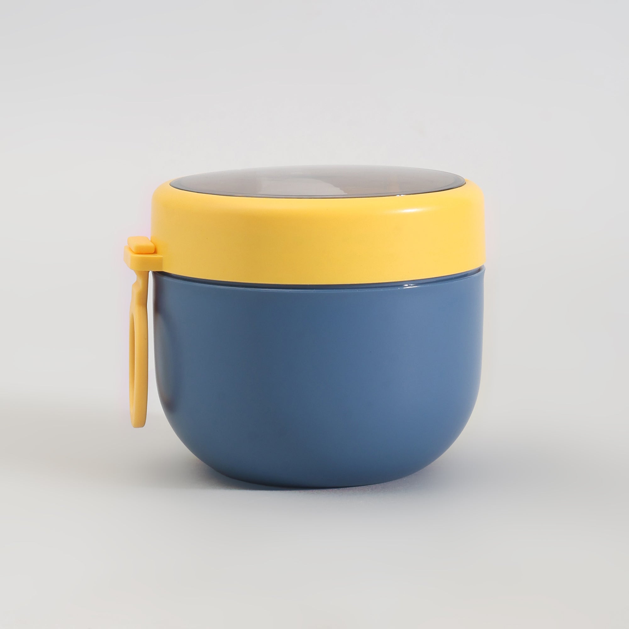 Insulated Mini Lunch Box with Cutlery &amp; Transparent Lid- Assorted Colour!