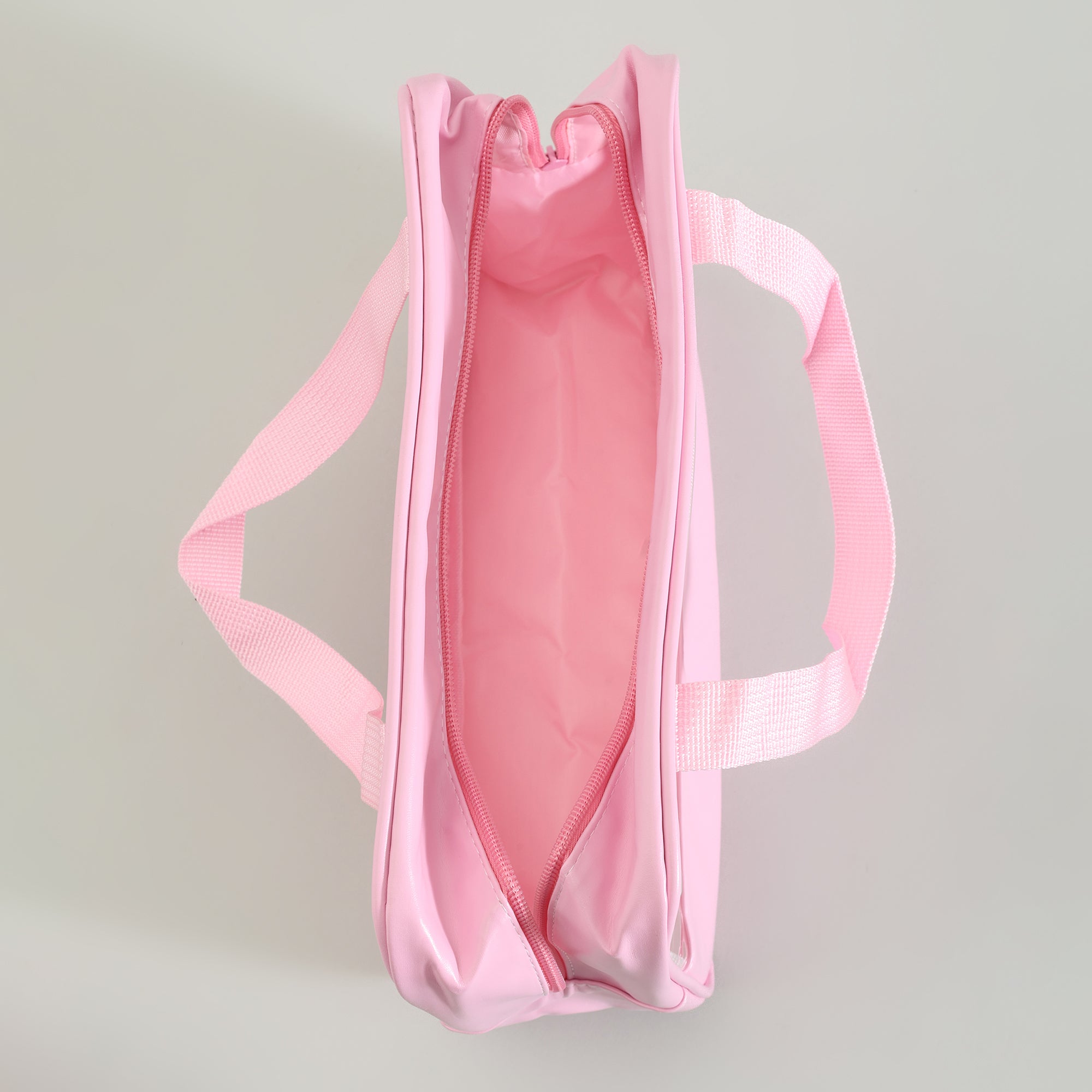 MUMUSO Toiletry Bag with Clear Window (Cherry Blossom Collection/Pink/L)