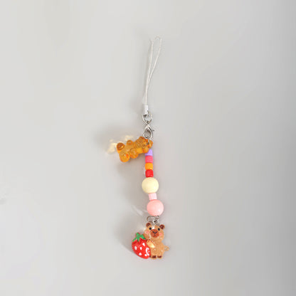 Mumuso Cute Capybara Phone Charm- Set of 2