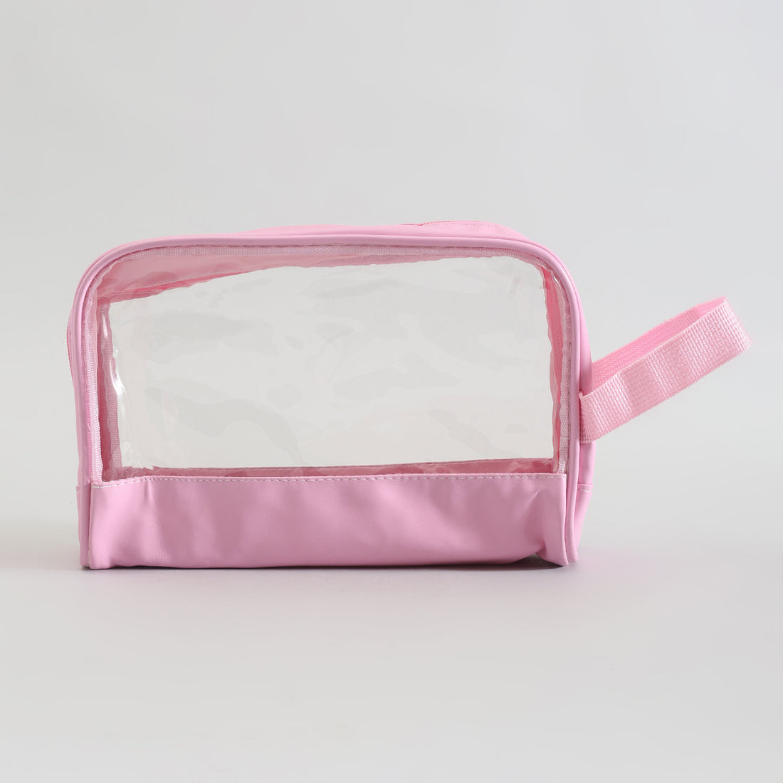 Mumuso Toiletry Bag with Clear Window: Cherry Blossom Collection/ Small