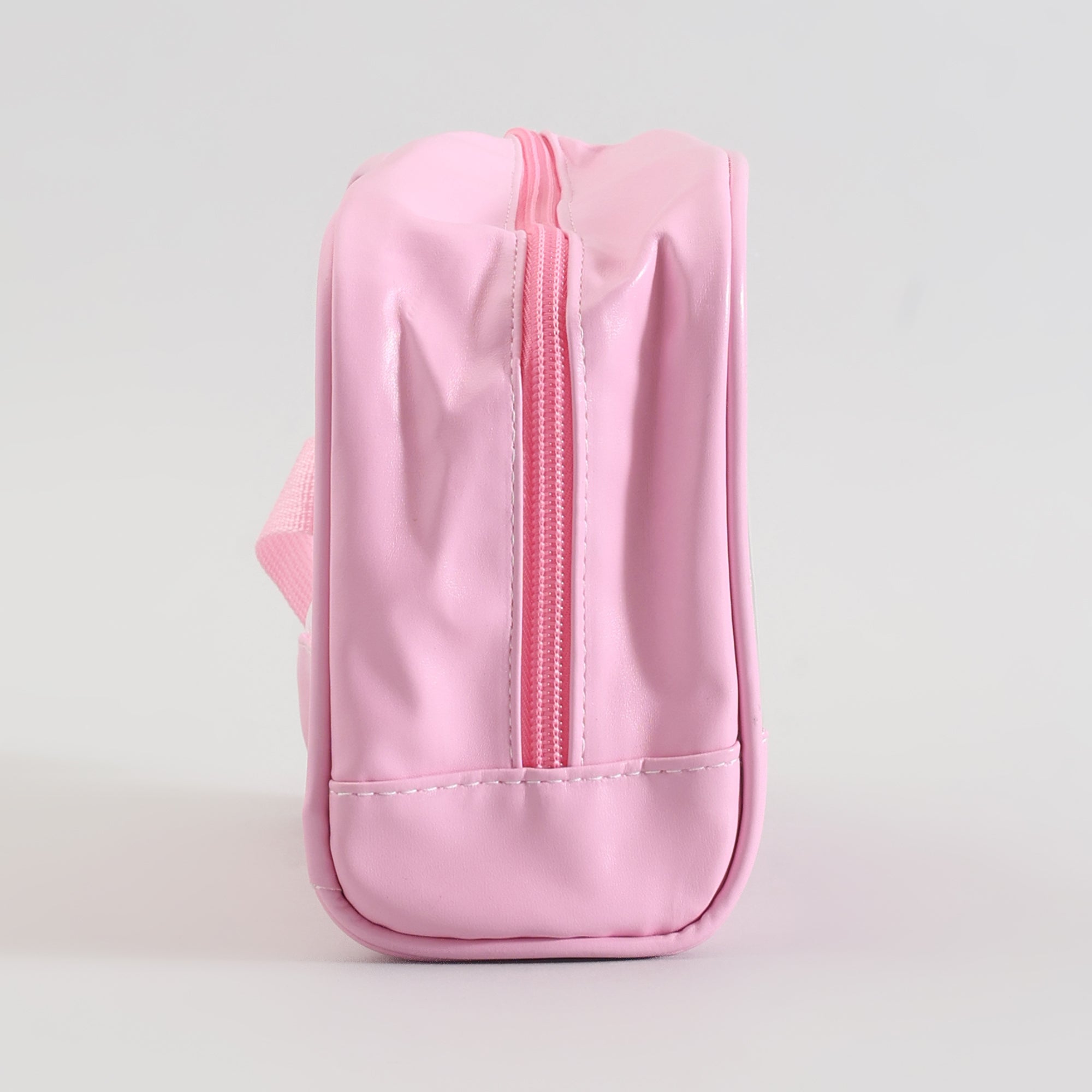 MUMUSO Ultimate 3-Piece Clear Cosmetic Bag Set - Pink