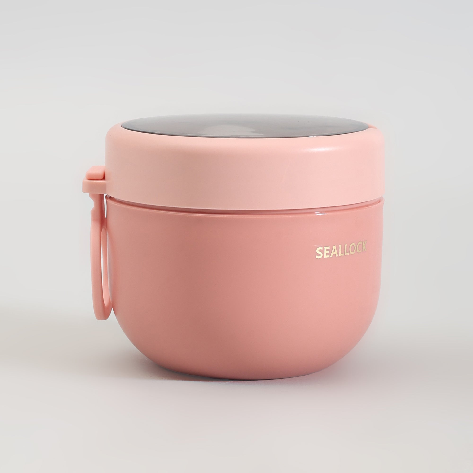 Insulated Mini Lunch Box with Cutlery &amp; Transparent Lid- Assorted Colour!