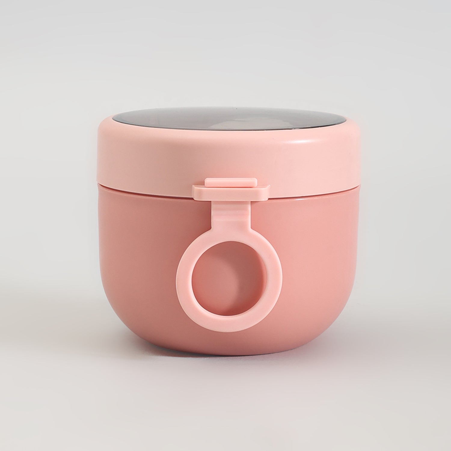 Insulated Mini Lunch Box with Cutlery &amp; Transparent Lid- Assorted Colour!