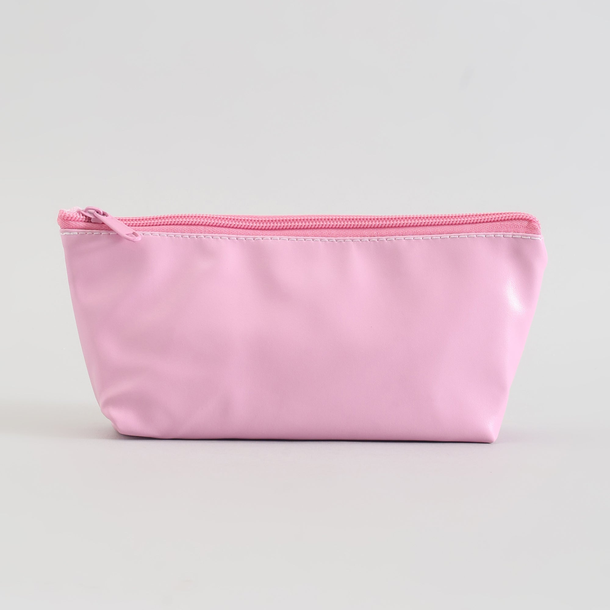 MUMUSO Ultimate 3-Piece Clear Cosmetic Bag Set - Pink