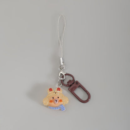 Mumsuo Capybara Bag Charms- Set of 3