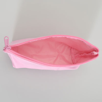 MUMUSO Ultimate 3-Piece Clear Cosmetic Bag Set - Pink
