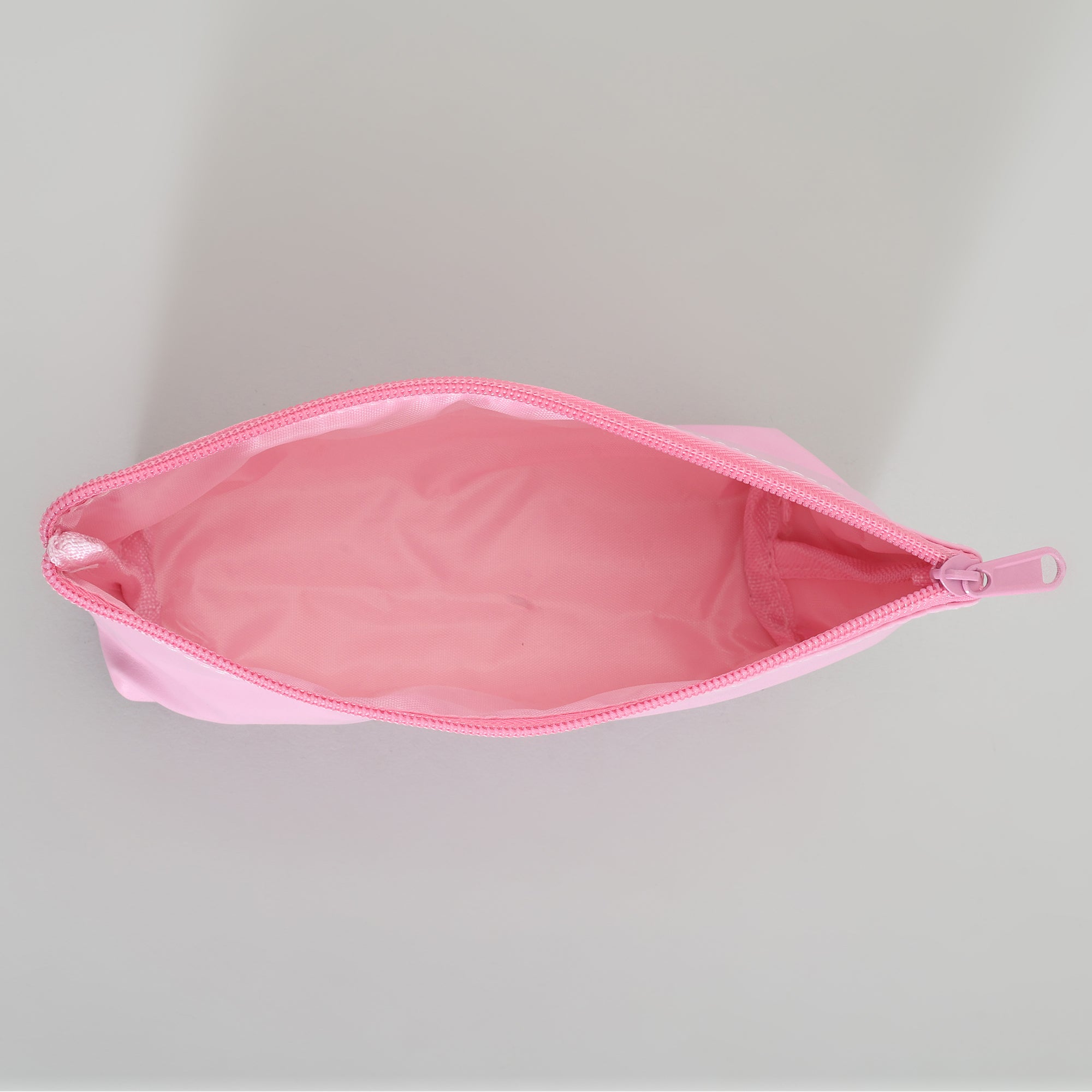 MUMUSO Ultimate 3-Piece Clear Cosmetic Bag Set - Pink