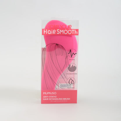 Anti-Static Detangling Hair Brush- Pink