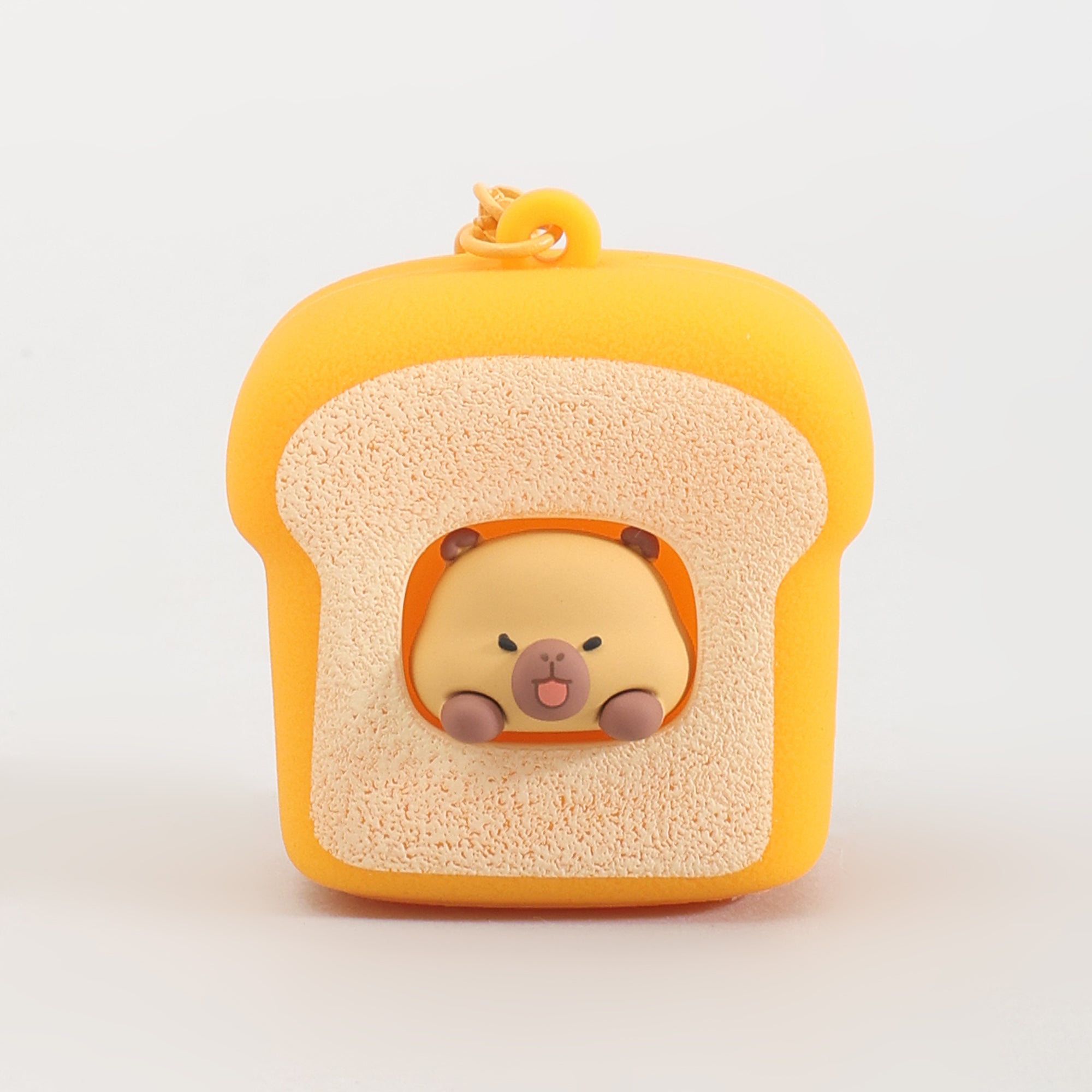 Bakery Series Keychain: Squeeze the Bread &amp; the Capybara Pops!: Assorted 4 Variants