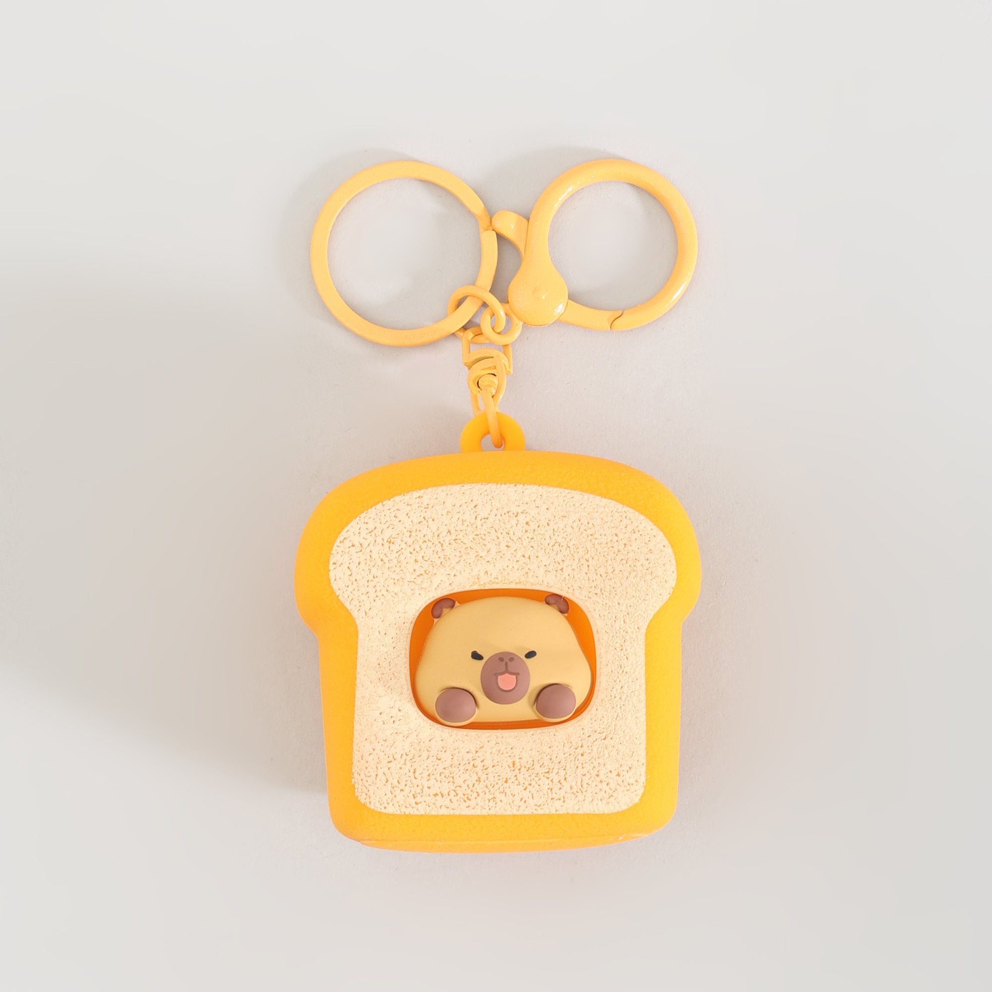 Bakery Series Keychain: Squeeze the Bread &amp; the Capybara Pops!: Assorted 4 Variants