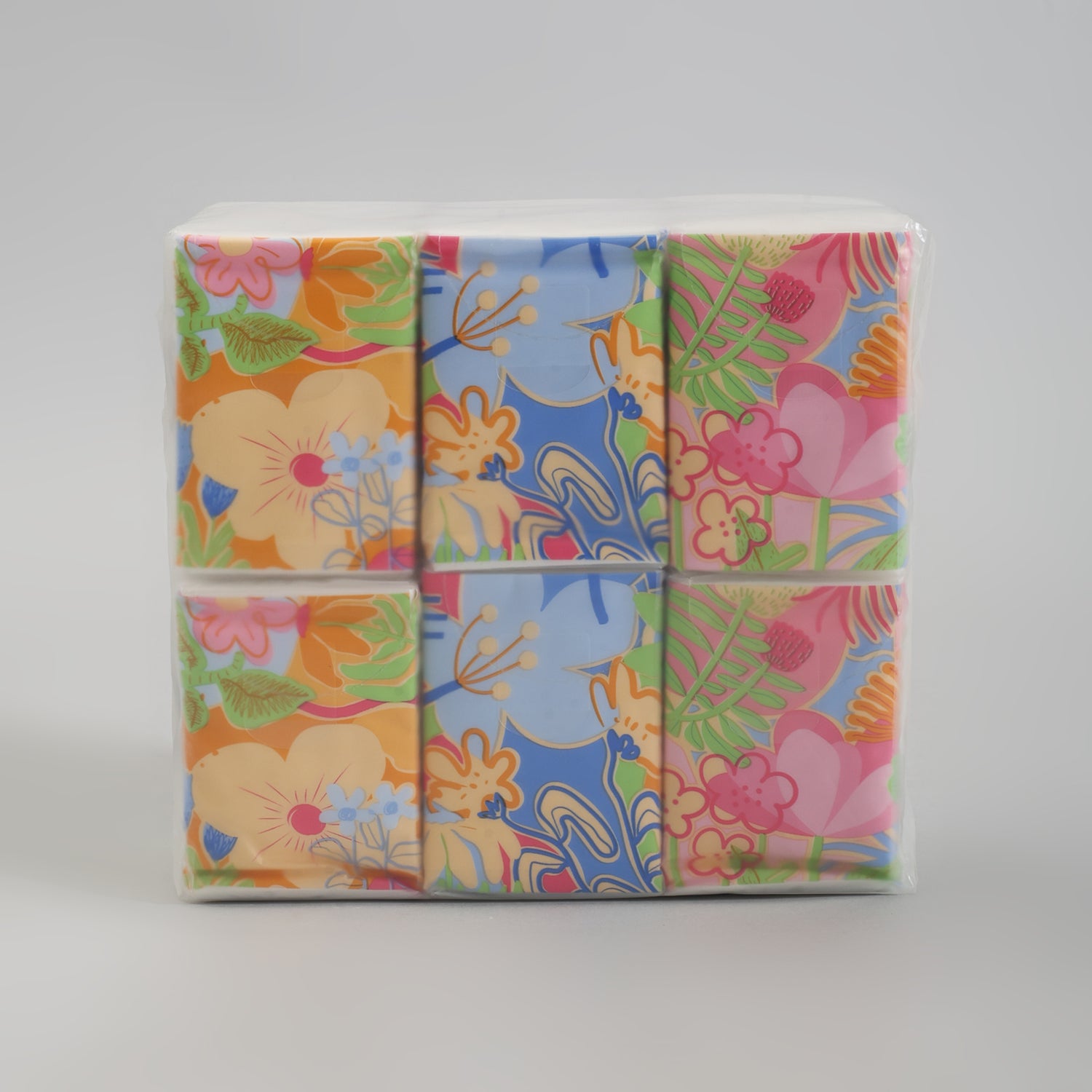 Mumuso Printable Pocket Tissues- 18 Pack Set- Perfect for On-the- Go!