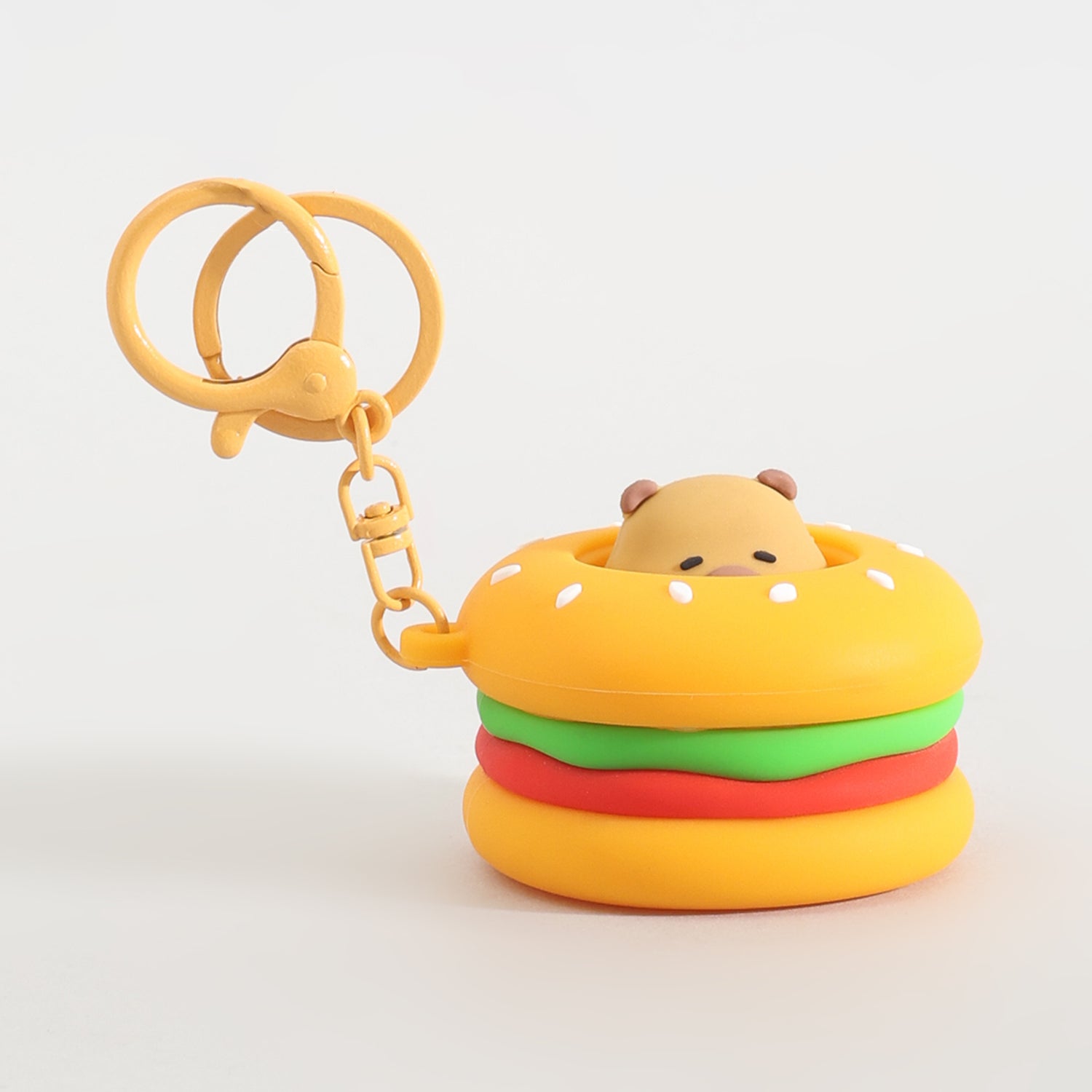 Bakery Series Keychain: Squeeze the Bread &amp; the Capybara Pops!: Assorted 4 Variants