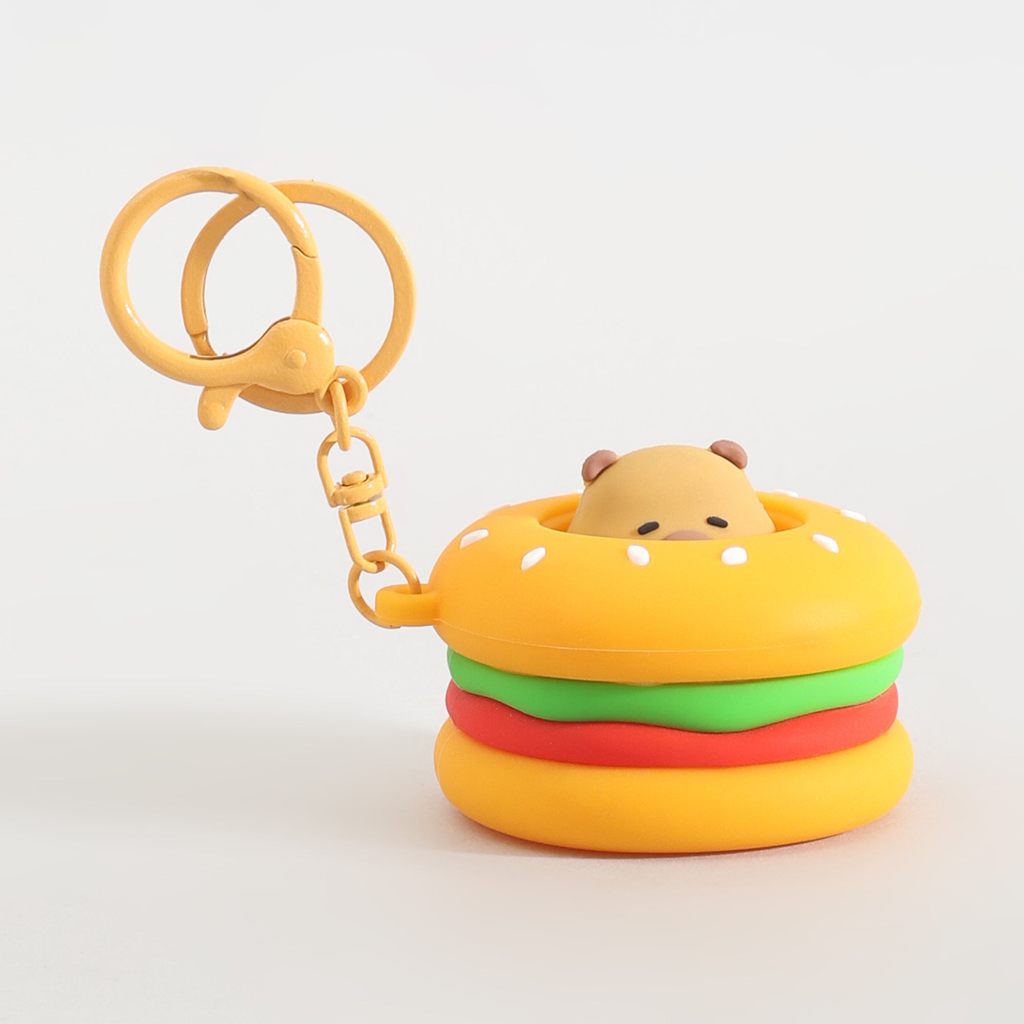 Bakery Series Keychain: Squeeze the Bread &amp; the Capybara Pops!: Assorted 4 Variants