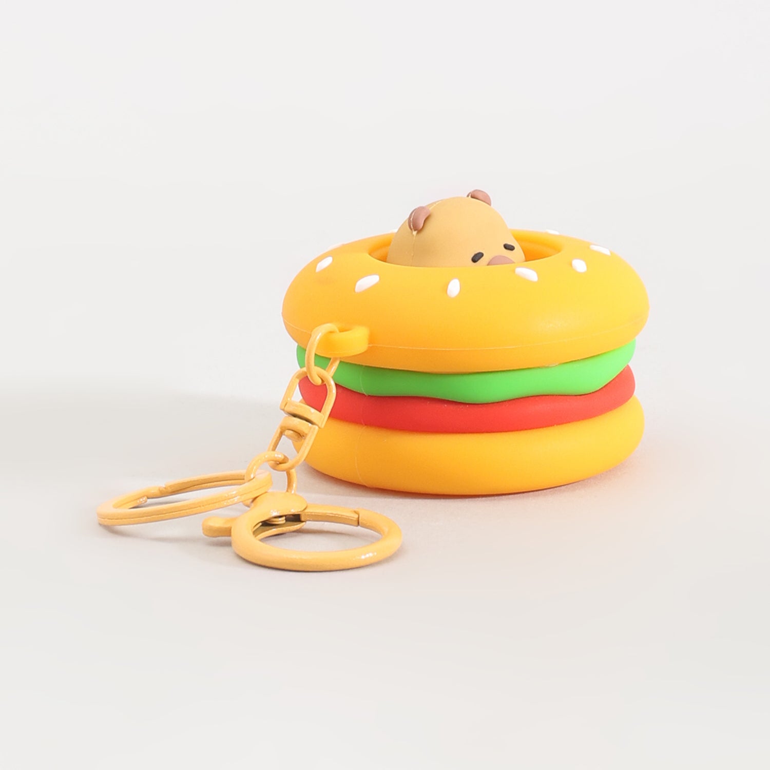 Bakery Series Keychain: Squeeze the Bread &amp; the Capybara Pops!: Assorted 4 Variants