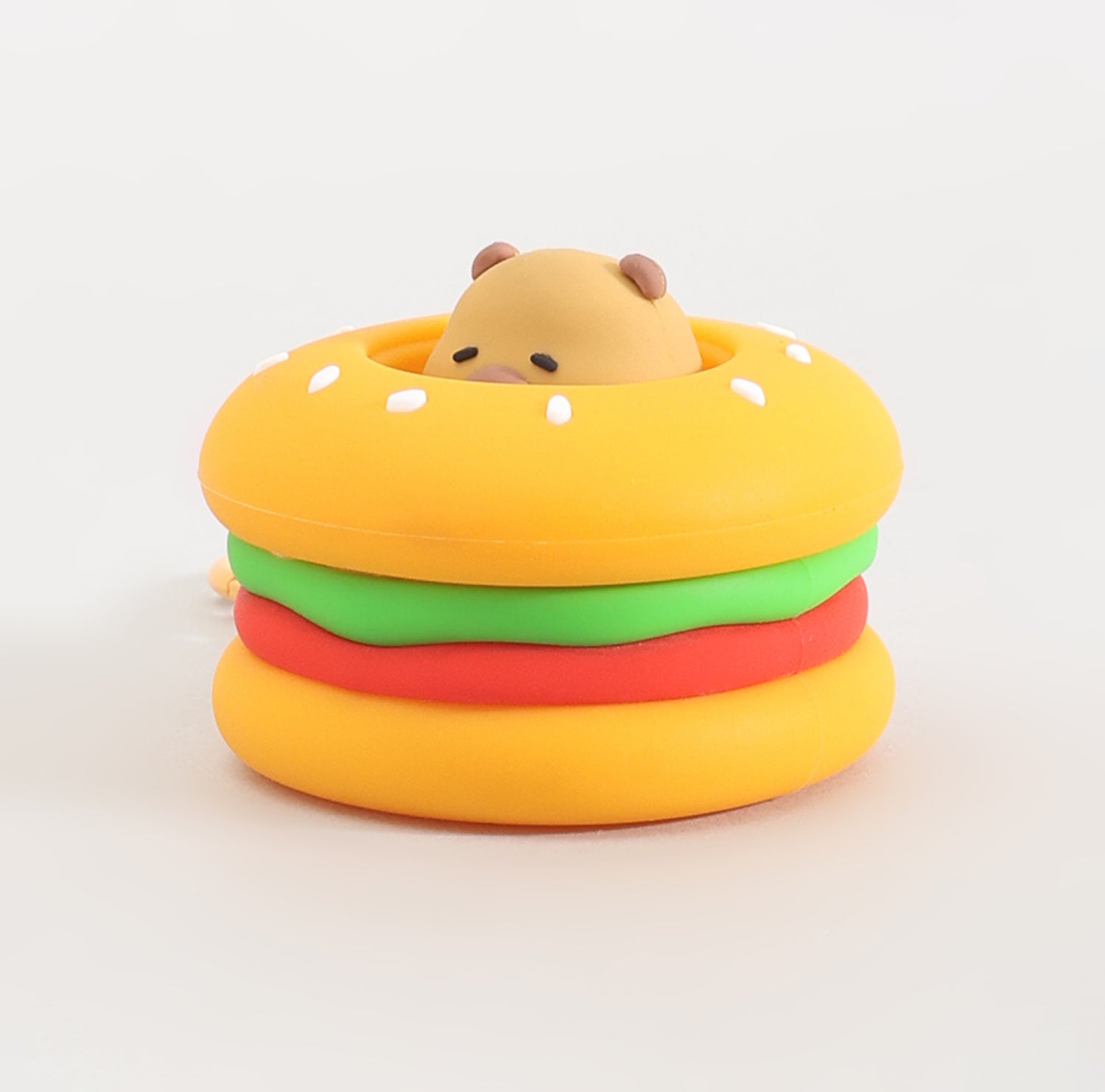 Bakery Series Keychain: Squeeze the Bread &amp; the Capybara Pops!: Assorted 4 Variants