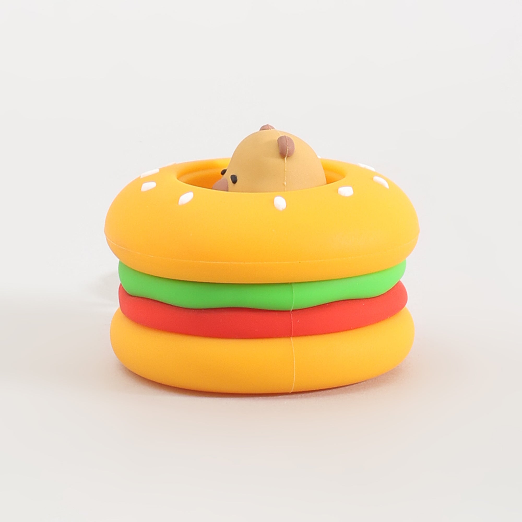 Bakery Series Keychain: Squeeze the Bread &amp; the Capybara Pops!: Assorted 4 Variants