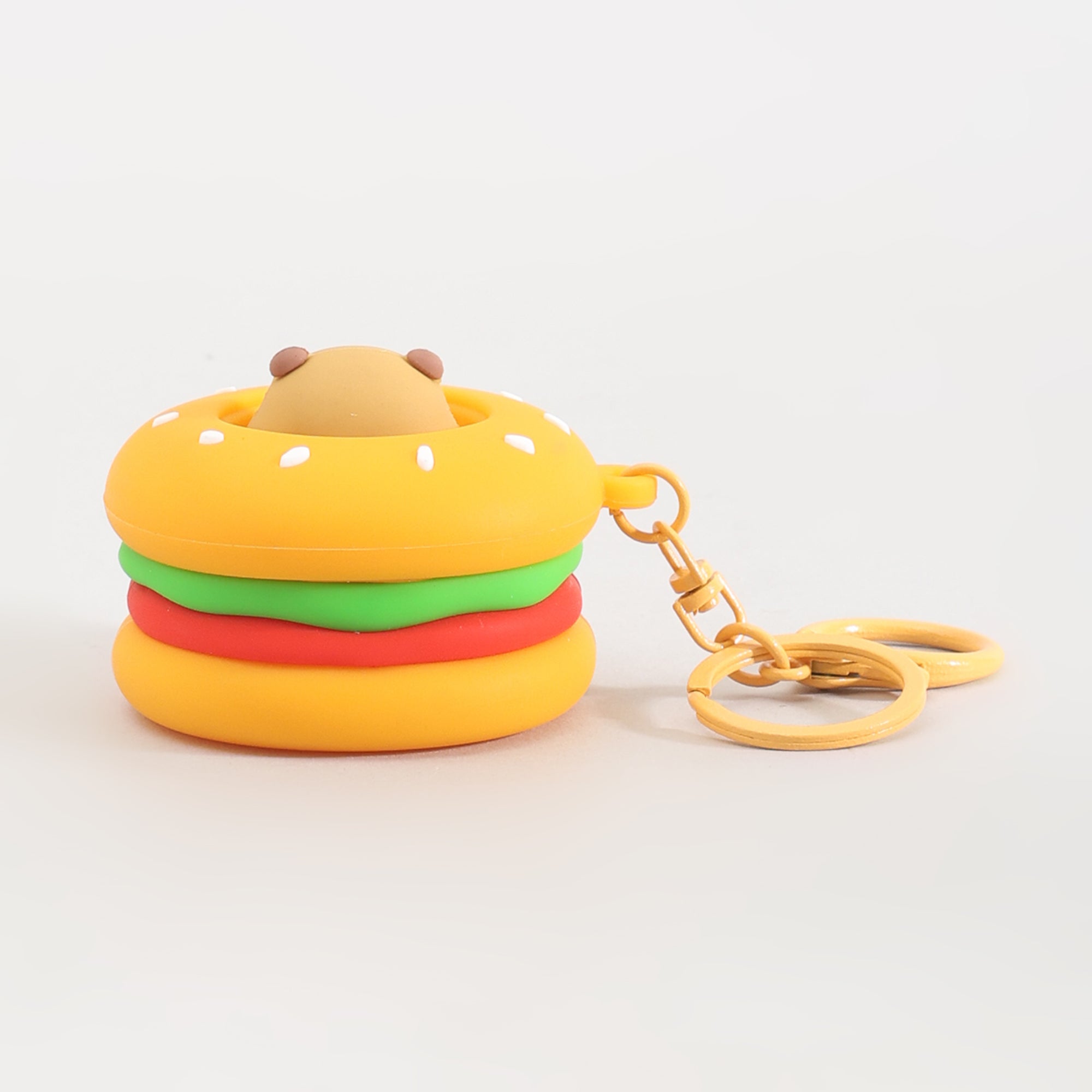 Bakery Series Keychain: Squeeze the Bread &amp; the Capybara Pops!: Assorted 4 Variants