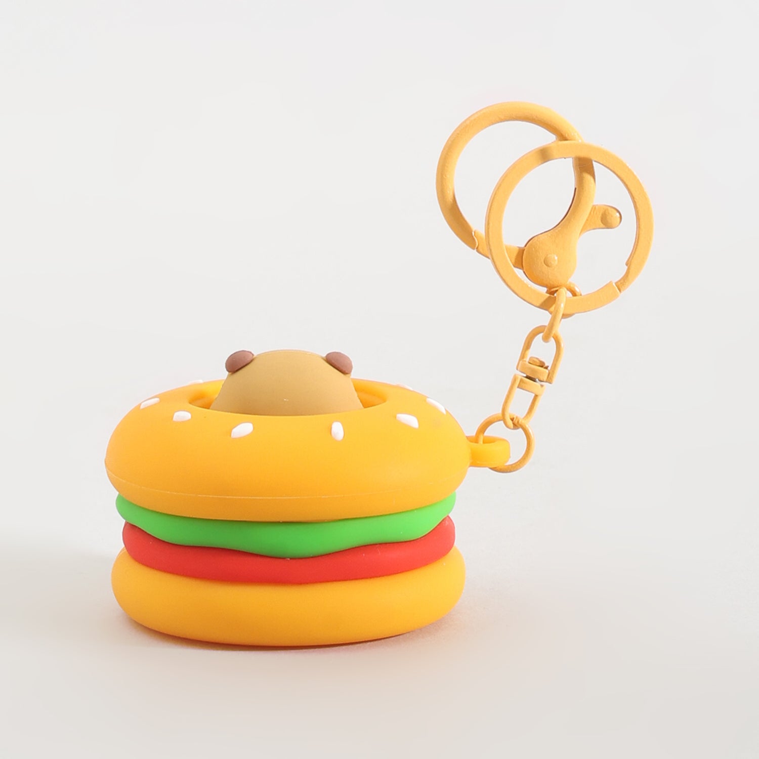 Bakery Series Keychain: Squeeze the Bread &amp; the Capybara Pops!: Assorted 4 Variants