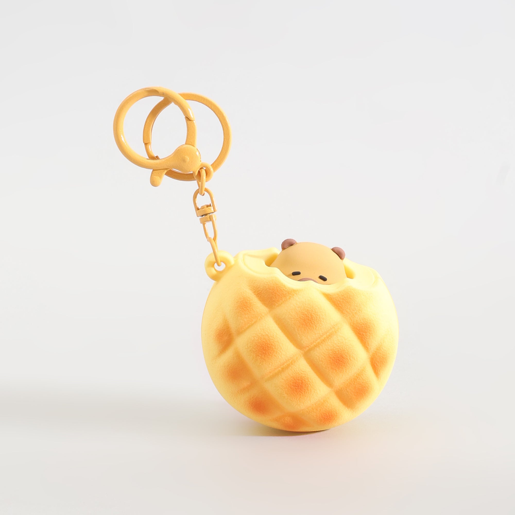 Bakery Series Keychain: Squeeze the Bread &amp; the Capybara Pops!: Assorted 4 Variants