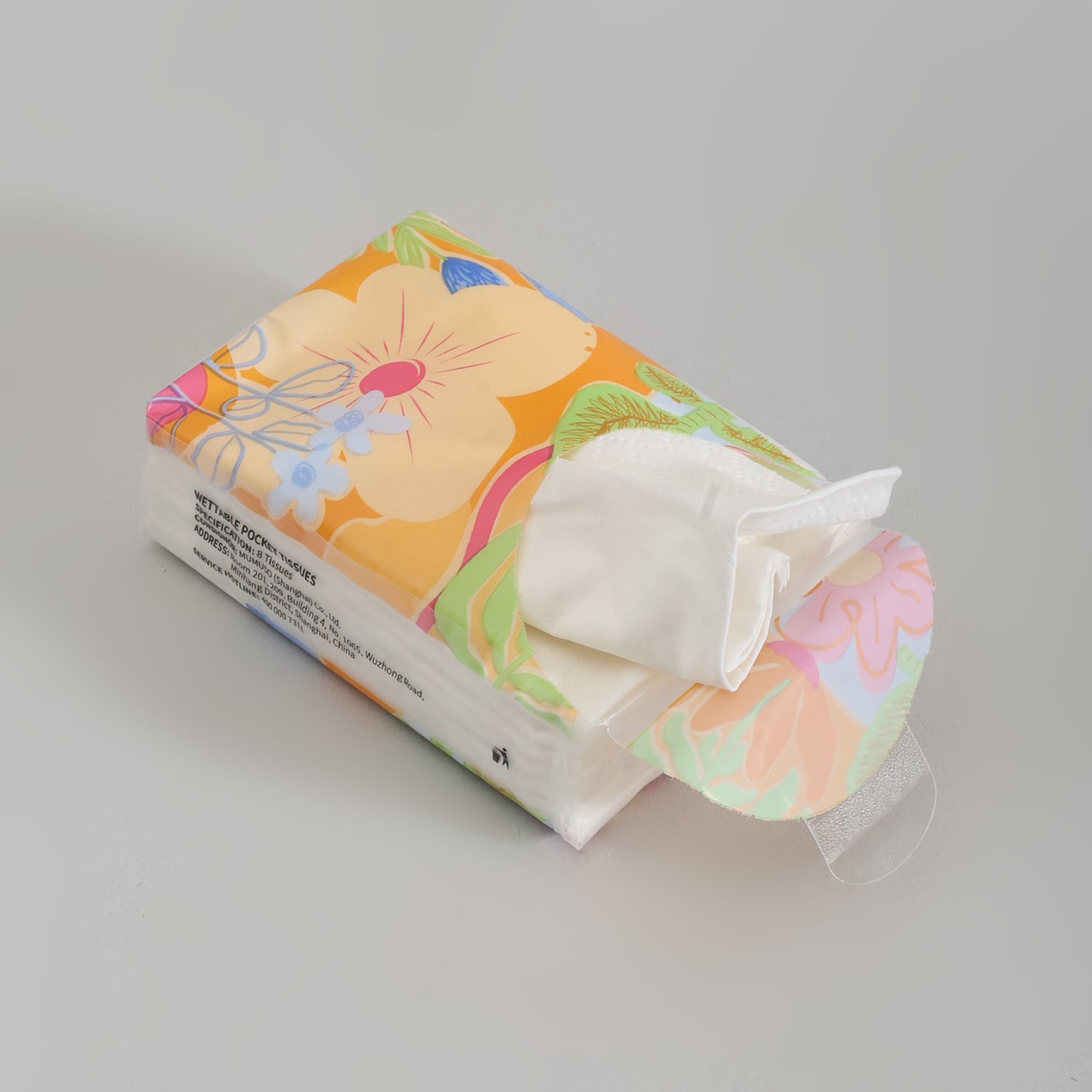 Mumuso Printable Pocket Tissues- 18 Pack Set- Perfect for On-the- Go!