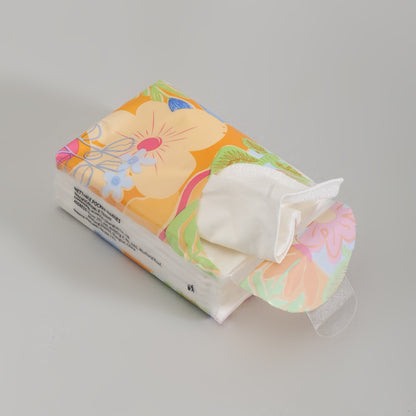 Mumuso Printable Pocket Tissues- 18 Pack Set- Perfect for On-the- Go!