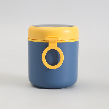 Insulated Large Lunch Box with Cutlery &amp; Transparent Lid- Assorted Colours!
