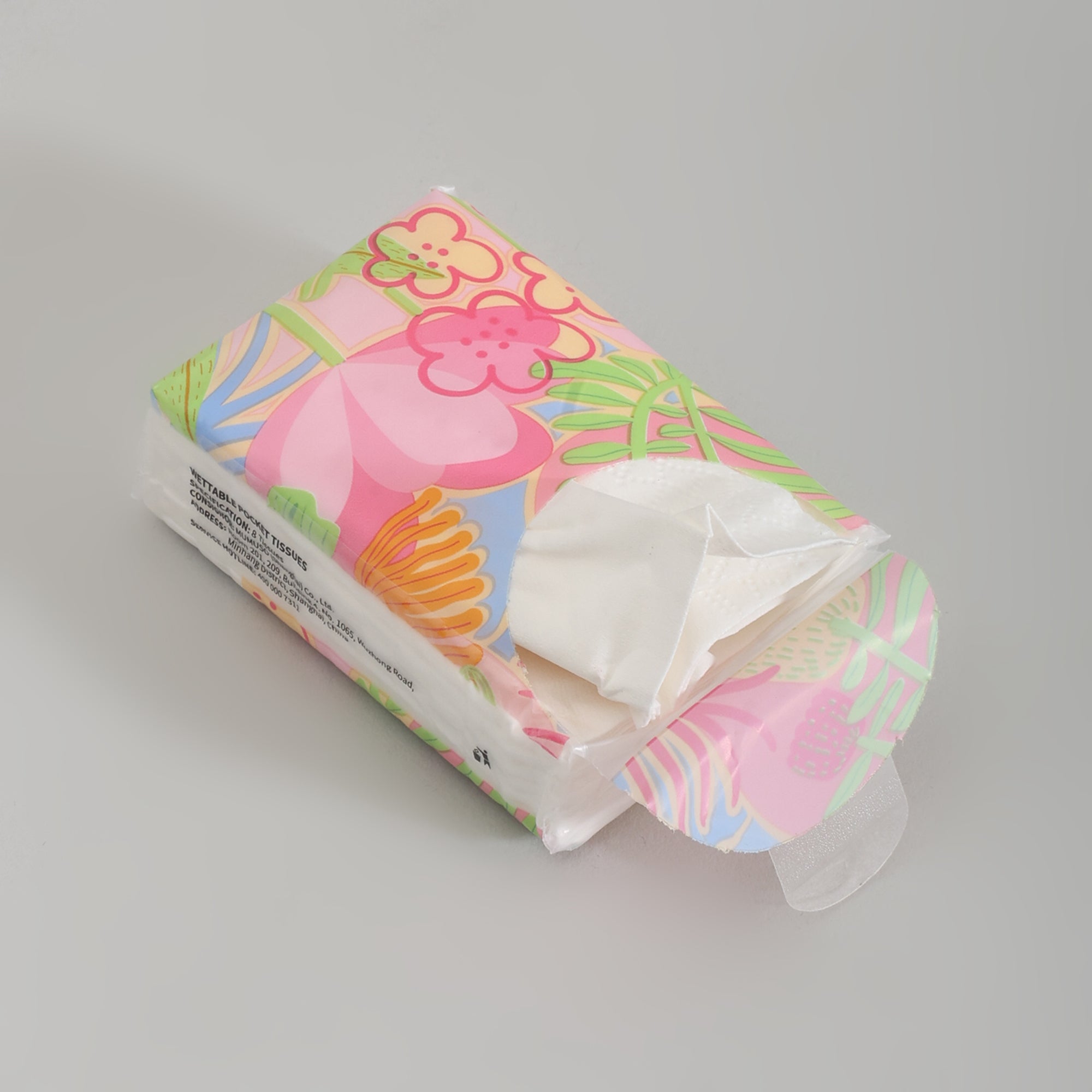 Mumuso Printable Pocket Tissues- 18 Pack Set- Perfect for On-the- Go!