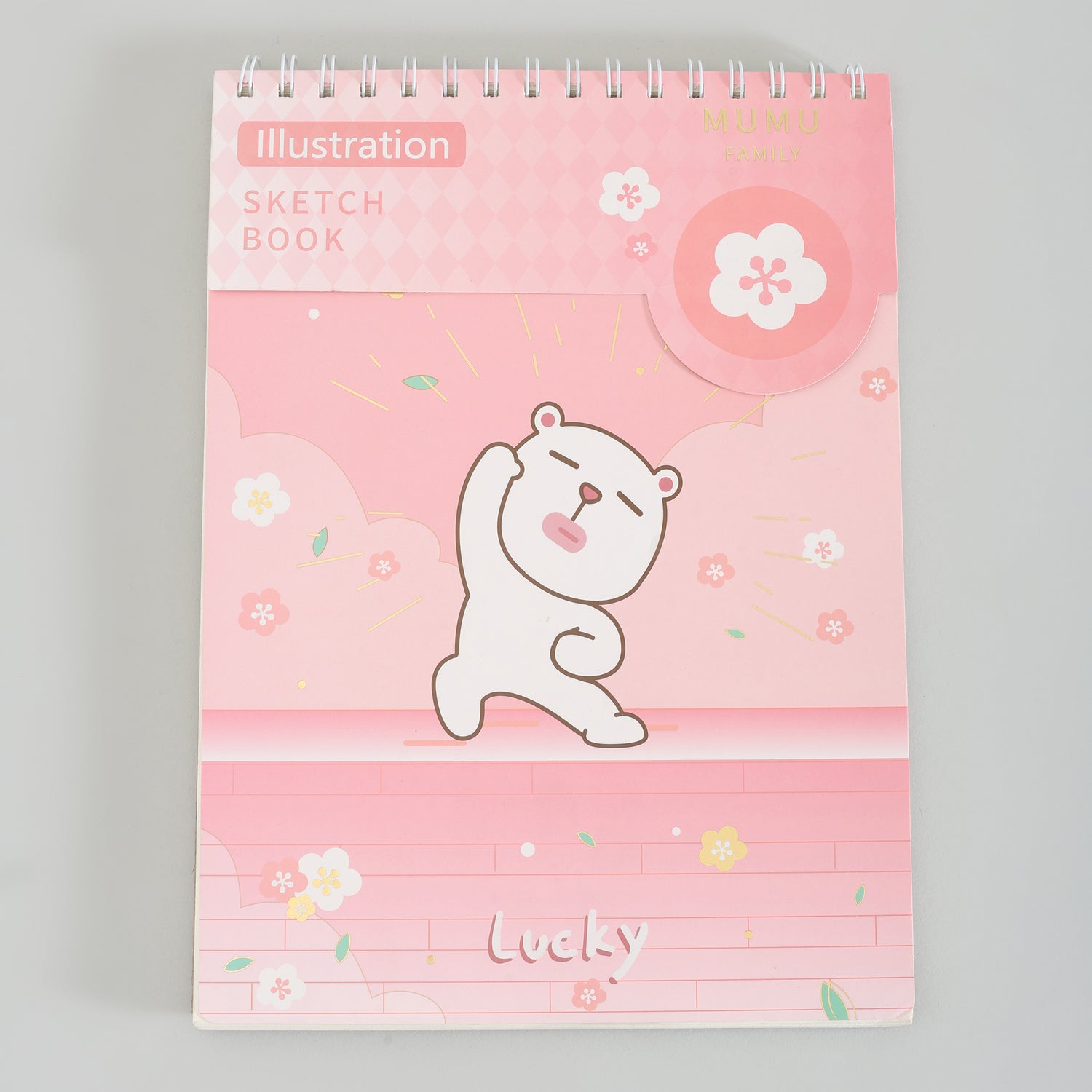 Mumuso Pink Mumu Character Drawing Book: A4