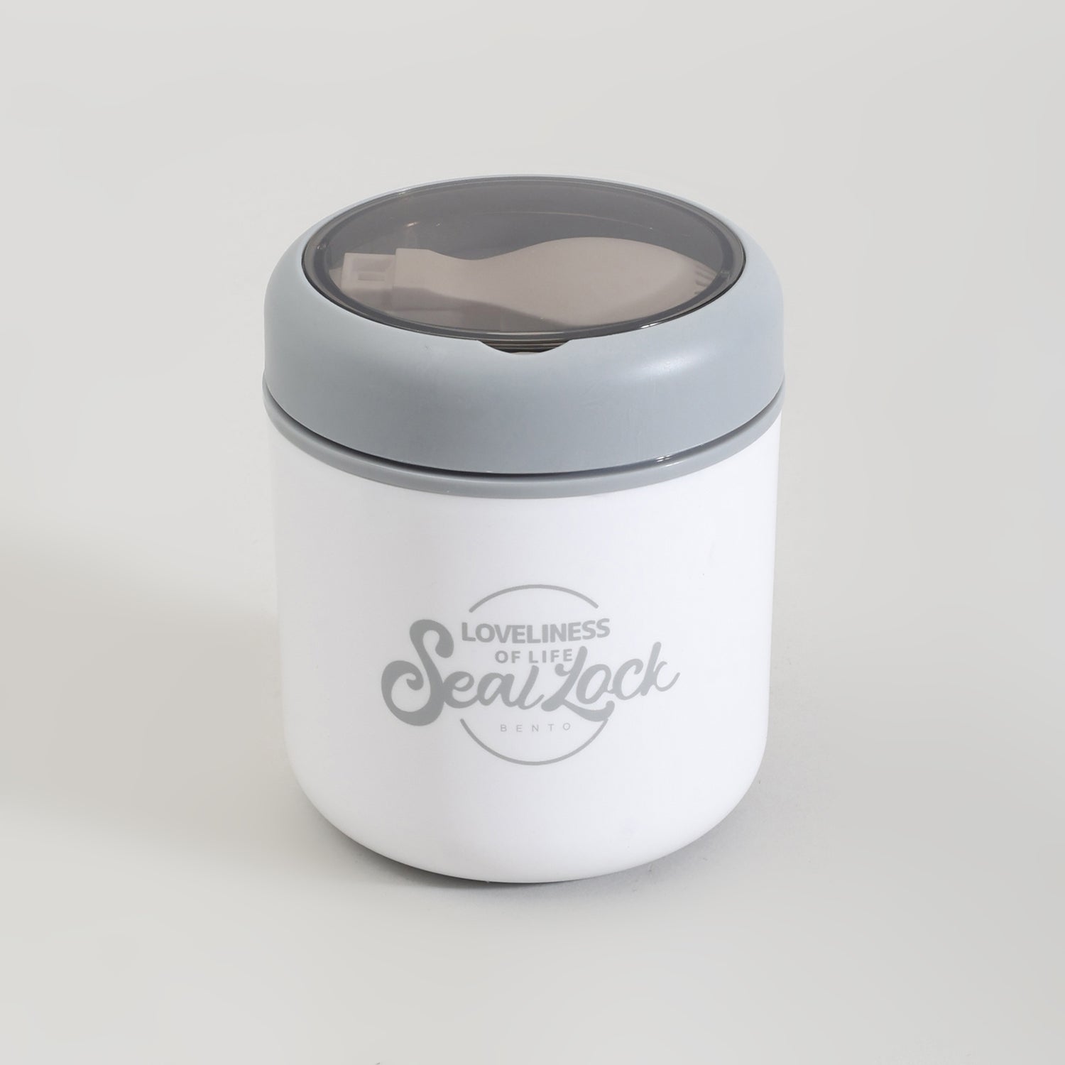 Insulated Large Lunch Box with Cutlery &amp; Transparent Lid- Assorted Colours!