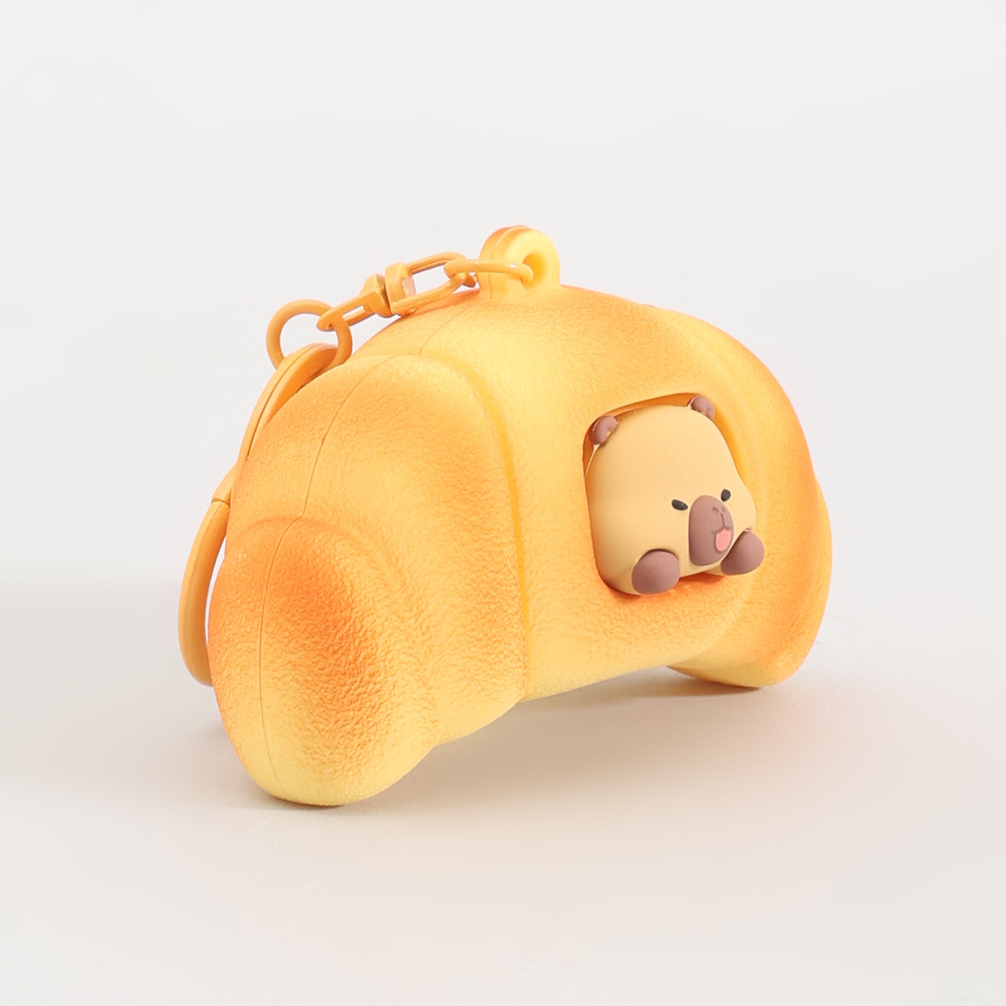 Bakery Series Keychain: Squeeze the Bread &amp; the Capybara Pops!: Assorted 4 Variants