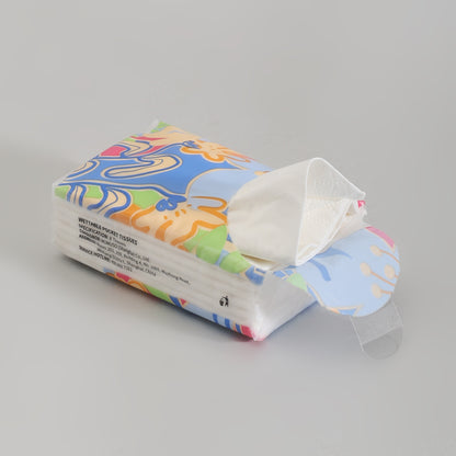 Mumuso Printable Pocket Tissues- 18 Pack Set- Perfect for On-the- Go!