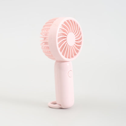 Mumuso Super Cute  Minimalist Pink Handheld USB Fan