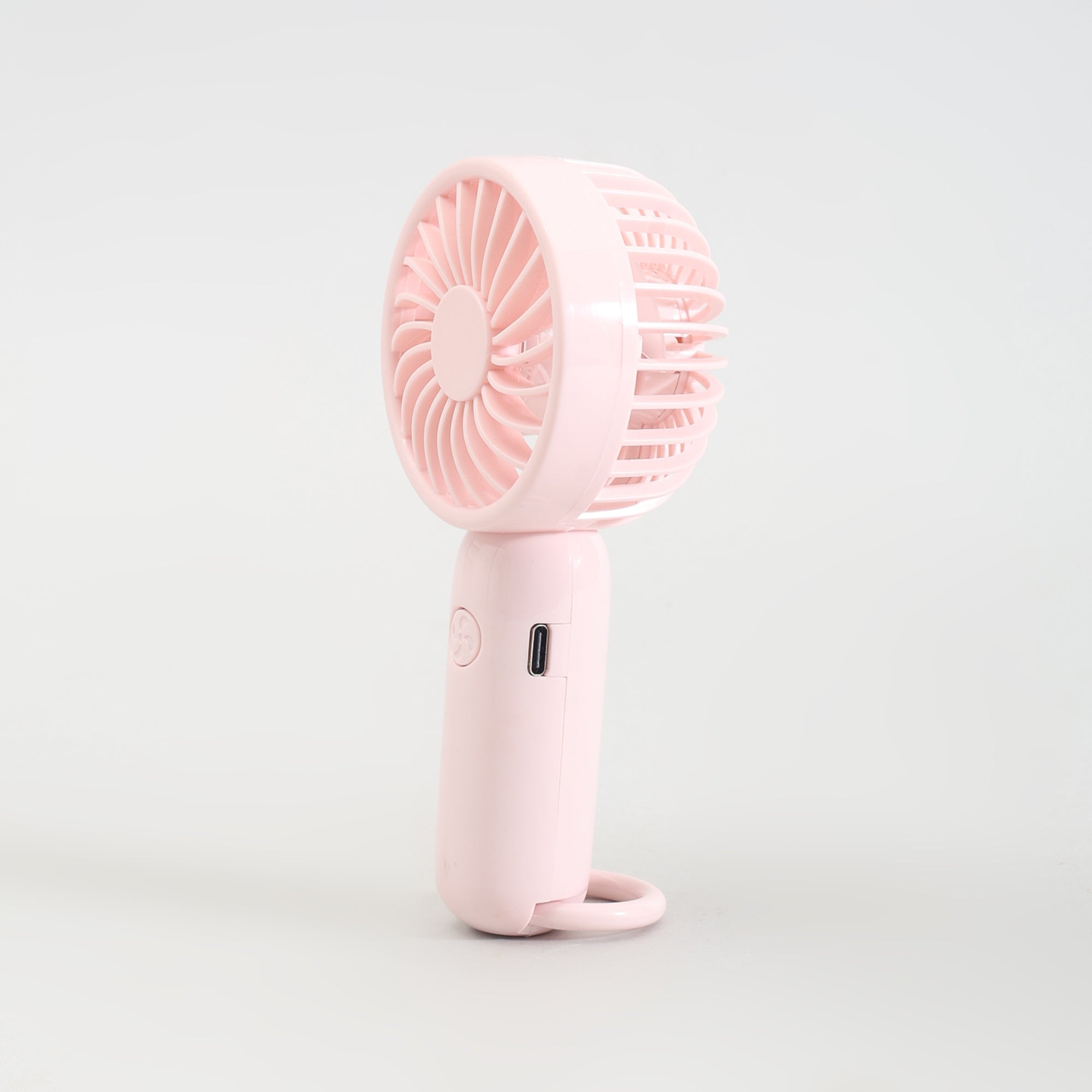 Mumuso Super Cute  Minimalist Pink Handheld USB Fan