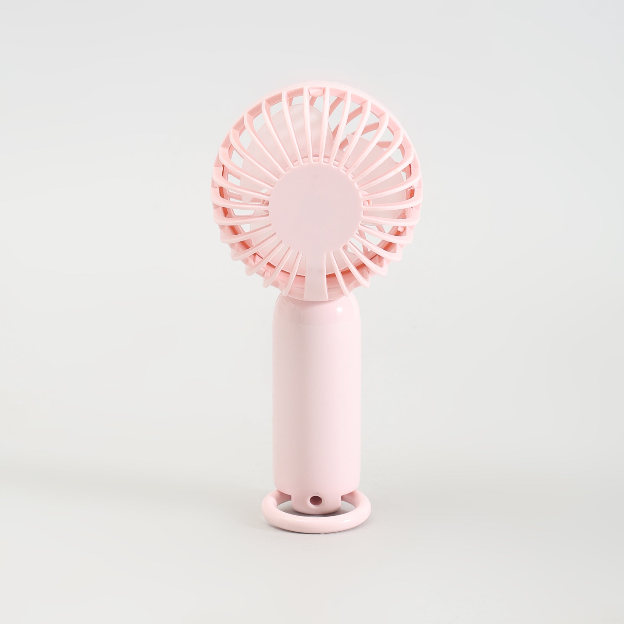Mumuso Super Cute  Minimalist Pink Handheld USB Fan
