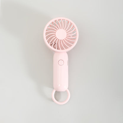 Mumuso Super Cute  Minimalist Pink Handheld USB Fan