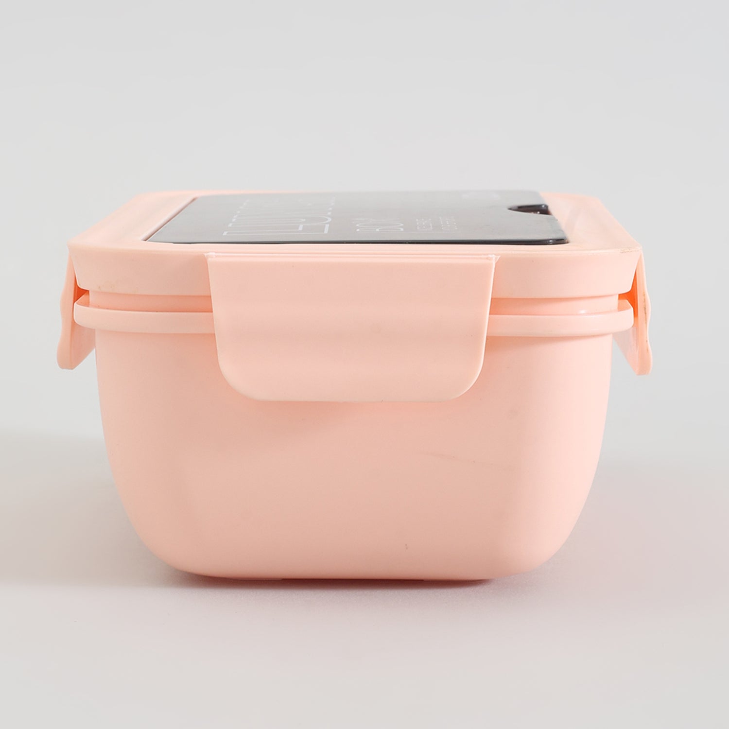 Pink Lunch Box with Fork &amp; Spoon