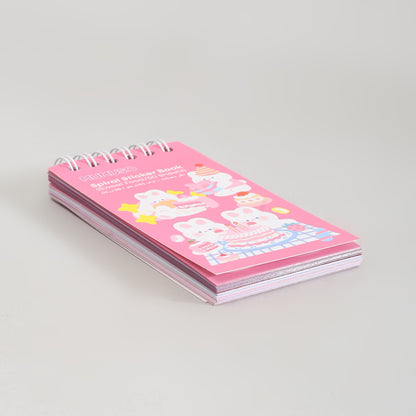 Mumuso Spiral Sticker Book - Dessert Designs/50 Sheets