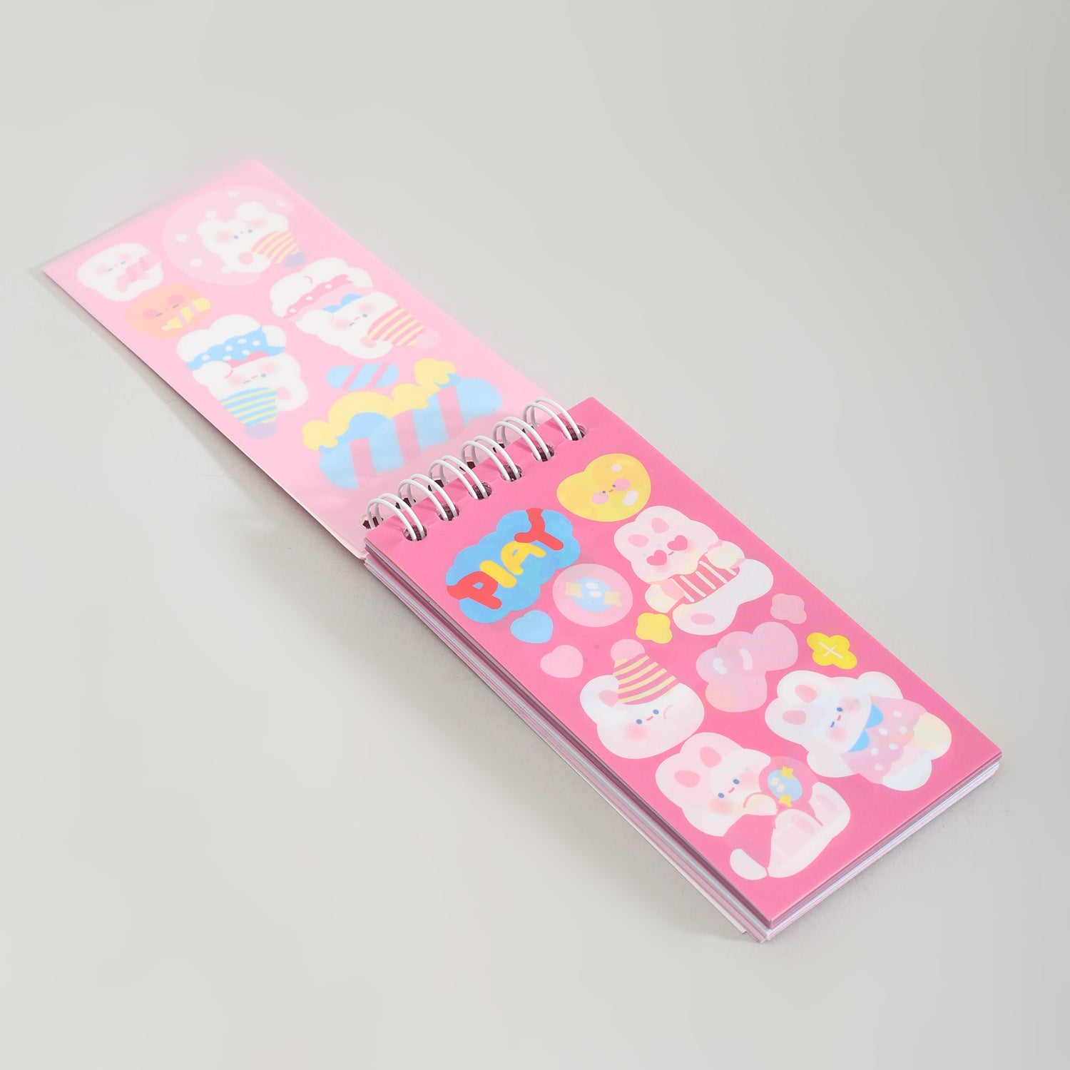 Mumuso Spiral Sticker Book - Dessert Designs/50 Sheets