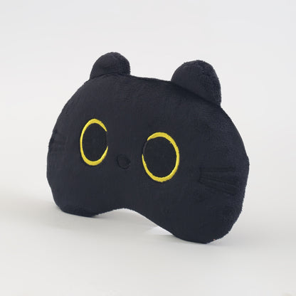 Mumuso Black Cat  Light- Blocking Sleeping Eye Mask