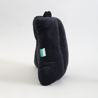 MUMUSO Black Cat Plush Backrest Pillow- Premium Quality