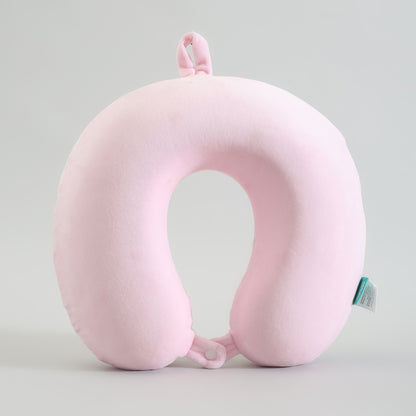 Cherry Blossom Collection Memory Foam U-Shaped Neck Pillow - Pink