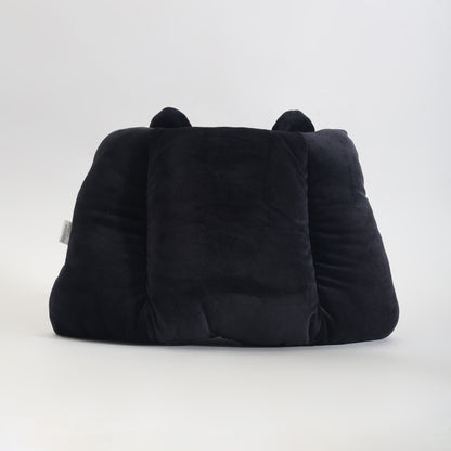 MUMUSO Black Cat Plush Backrest Pillow- Premium Quality